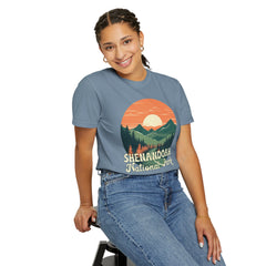 Shenandoah National Park Graphic, Comfort Colors Soft Relaxed Fit Unisex Garment-Dyed T-shirt