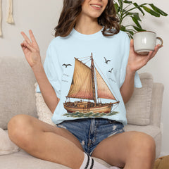 Sloop John B Sailboat T-Shirt — Vintage Nautical Tee