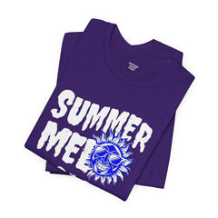 Summer Meltdown Graphic Tee — "Summer Melt Down" Sun Design