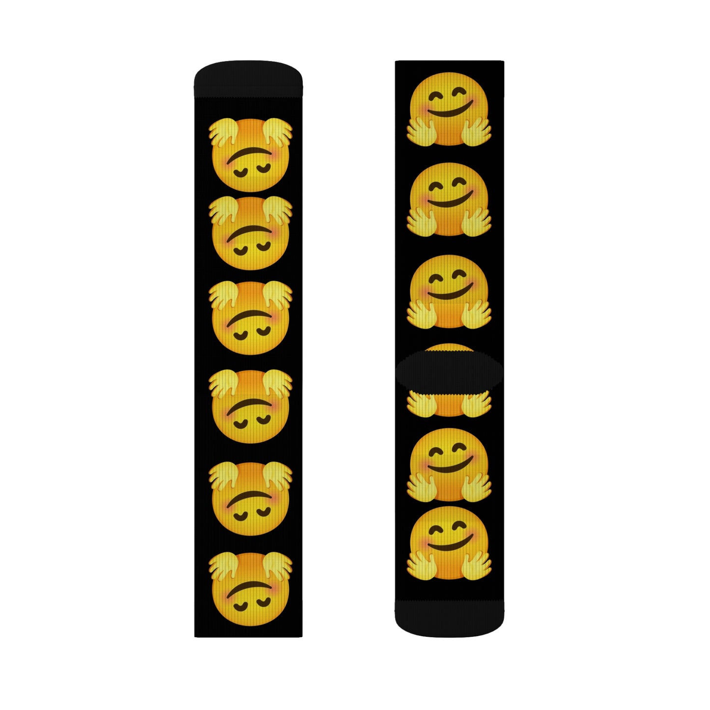 Emoji with Hands - Graphic Sublimation Socks