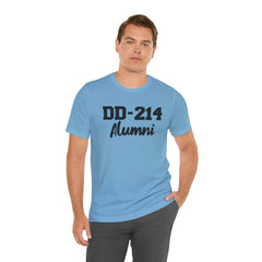 DD-214 Alumni Tee — Military Service Veteran Tribute T-Shirt