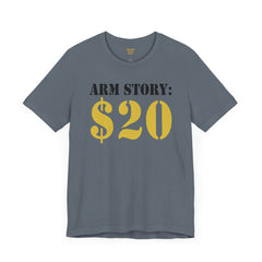 Arm Amputee Funny Quote - Unisex Short Sleeve Tee,Amputee Humor,Gift For Him,Gift For Her,Limb Awareness,Unique Amputee Gift,Ice Breaker