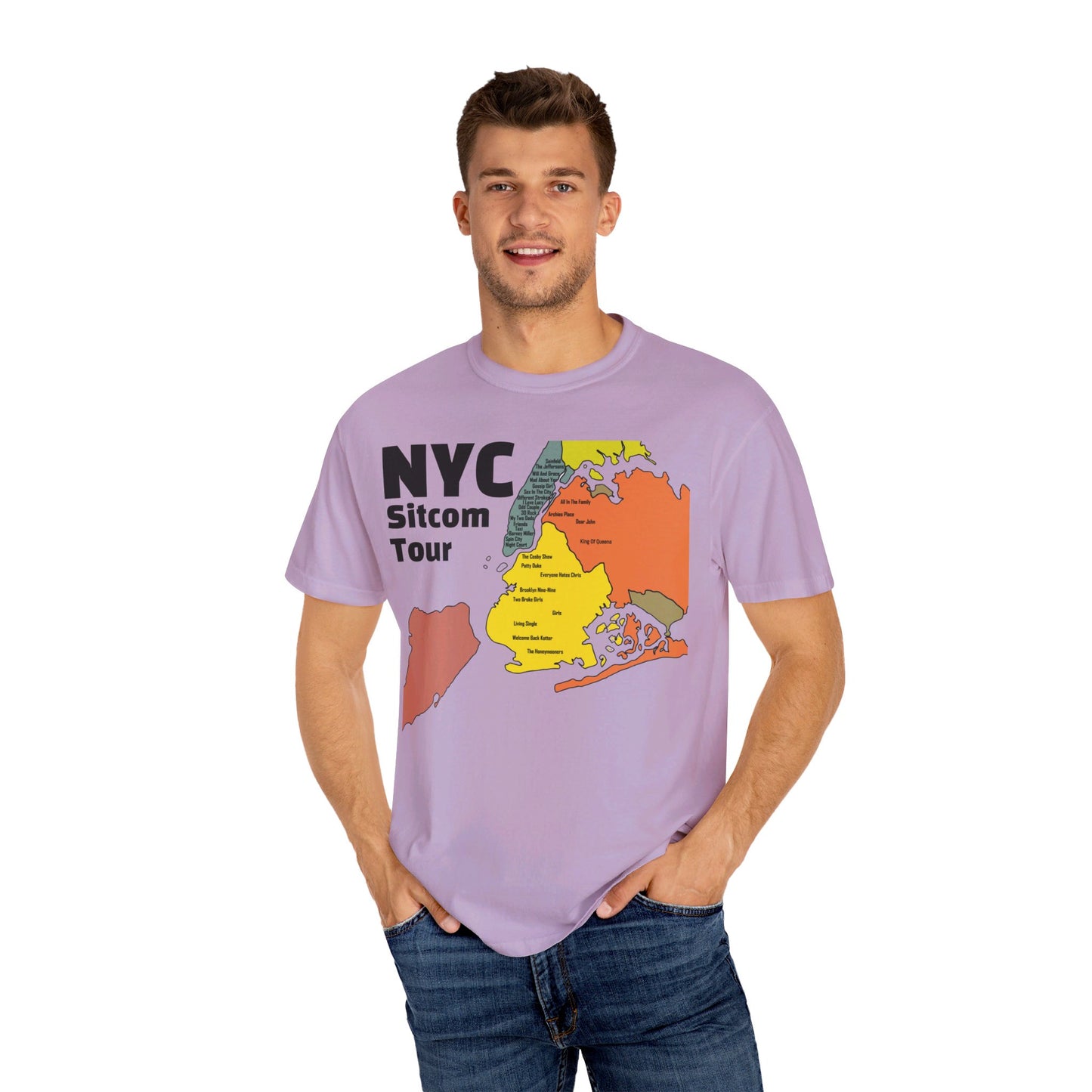 NYC Sitcoms, Comfort Colors - Unisex T-shirt