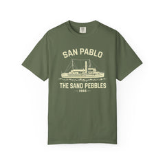 San Pablo 'The Sand Pebbles' Vintage Boat Graphic T-Shirt