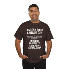 Funny United States Submarine Multilingual T-Shirt