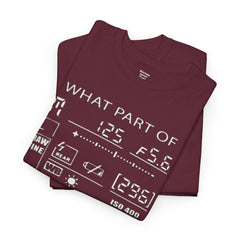 SLR CAMERA DISPLAY, Graphic Unisex Garment-Dyed T-shirt
