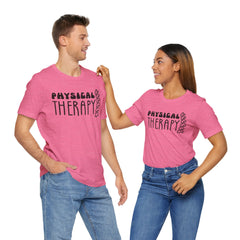Physical Therapy Unisex Tee - Spine Graphic Gift for PT Student