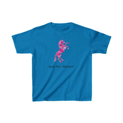 Unicorn Each Dot Matters Kids Heavy Cotton™ Tee / International Dot Day / Elementary School Students / Gift for daughter / son