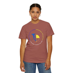 Blue French Horn & Yellow Umbrella T-Shirt — HIMYM Fan Tee