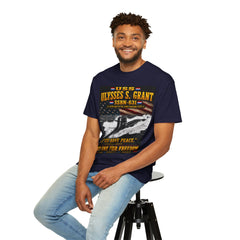 USS Ulysses S. Grant SSBN-631 41 For Freedom T-Shirt — "Let Us Have Peace" Quote