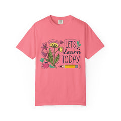 Floral Teacher T-Shirt - Comfort Colors Soft