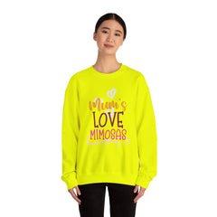 MUM's LOVE MIMOSAS SweatShirt,Mums Day Gift,Mum lover gift,Mum inspired shirt,mothers day present,birthday gift,funny mum gift,best mum ever