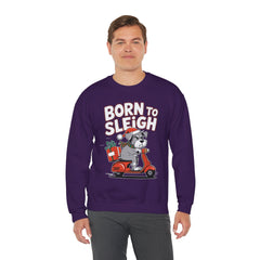 Born To Sleigh - Unisex Heavy Blend™ Crewneck Sweatshirt
