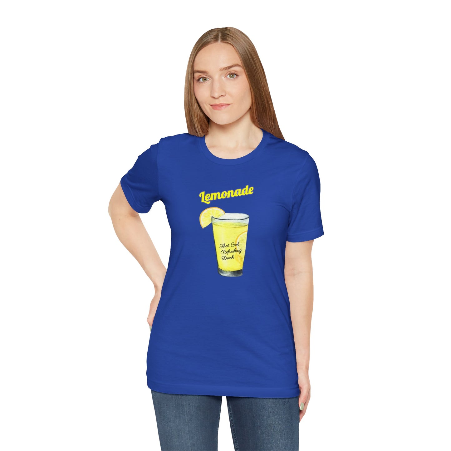 Lemonade That Cool Refreshing Drink, Graphic Unisex Jersey Short Sleeve Tee