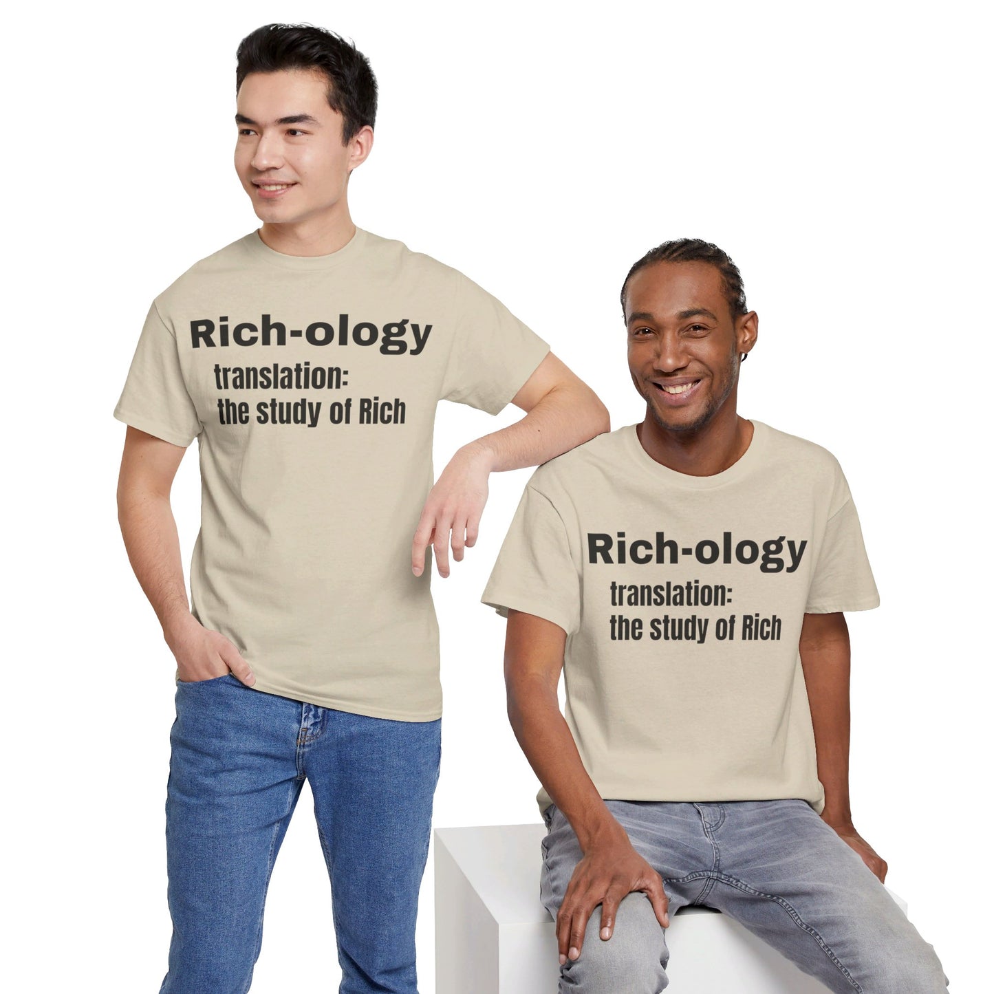 Personalized [Name] - ology - Unisex Heavy Cotton Tee