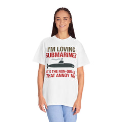 Submarine Lover Nautical Tee, Graphic Submarine Shirt | Summer Casual
