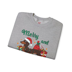 Dachsund Christmas - Unisex Heavy Blend™ Crewneck Sweatshirt