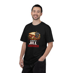 Almost a Jill Sandwich T-Shirt — Funny Retro Gaming Resident Evil Quote Tee
