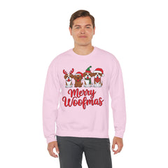 Merry Woofmas- Unisex Heavy Blend™ Crewneck Sweatshirt