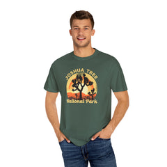 Joshua Tree National Park Graphic, Comfort Colors Soft Relaxed Fit Unisex Garment-Dyed T-shirt