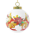 Believe in the magic of the season adorable Snowman - Personalized Christmas Ball Ornament 2024