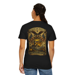 Stand the Watch Lighthouse Series T-Shirt — Patriotic Lighthouse Graphic Tee