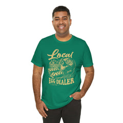 Local Egg Dealer Unisex Jersey Tee - Perfect for Farmers & Foodies
