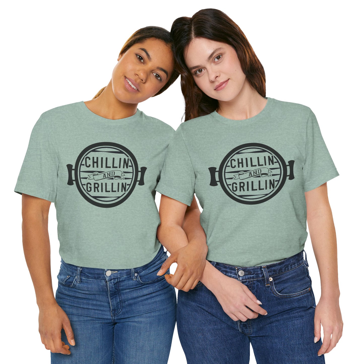 Grillin and Chillin, Unisex Softstyle T-Shirt