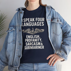Funny United States Submarine Multilingual T-Shirt