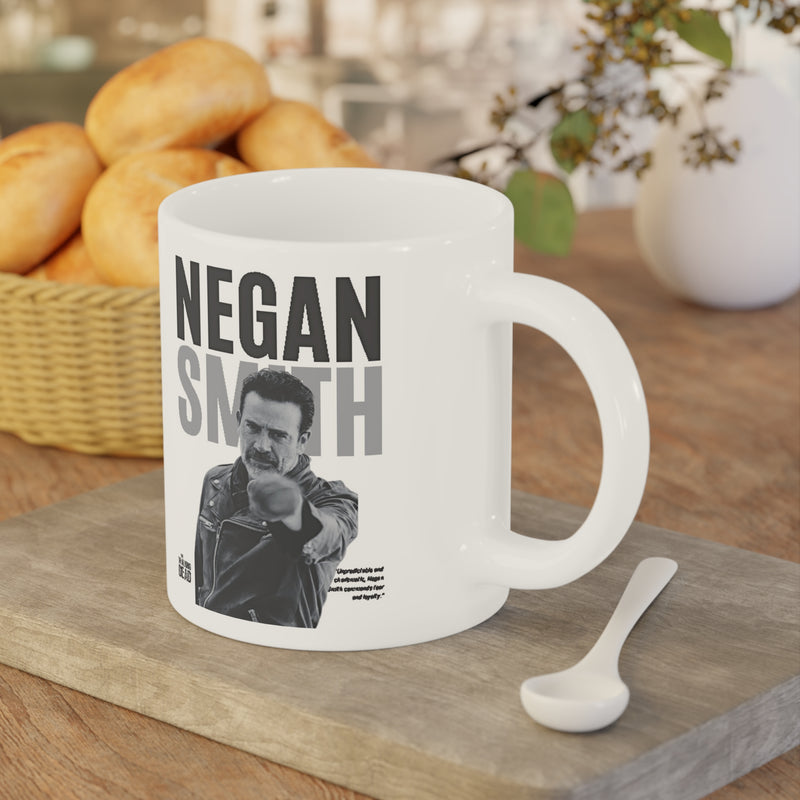 Negan Smith Walking Dead Ceramic Mug — TWD Three-Panel Fan Gift (11/15/20oz)