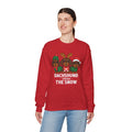 Dachshund Through The Snow - Unisex Heavy Blend™ Crewneck Sweatshirt