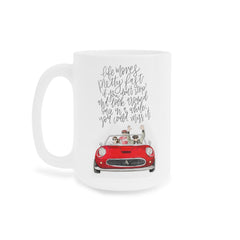 Life Moves Pretty Fast - Ceramic Mugs (11oz\15oz\20oz) Ferris Beuller / Movie Quote / Unique Gift / Gift for him / Gift for Her / 80s Movie