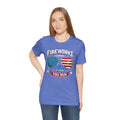 Fireworks Expert, If I Run You Run, Sunglasses  Graphic, Unisex Jersey Short Sleeve Tee