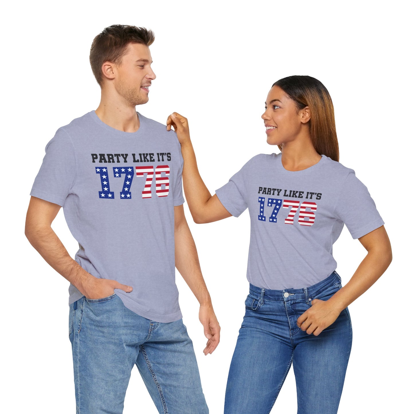 Party Like Its 1776, Graphic Unisex Jersey Short Sleeve Tee