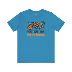 Limb Loss Awareness - Unisex Short Sleeve Tee,Amputee Awareness,Leg Amputee,Arm Amputee,Gift For Him,Gift For Her,Unique Amputee Gift