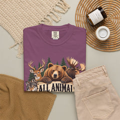 All Animals Are Pettable T-Shirt – Funny Animal Lover Wildlife Design