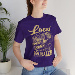 Local Egg Dealer Unisex Jersey Tee - Perfect for Farmers & Foodies