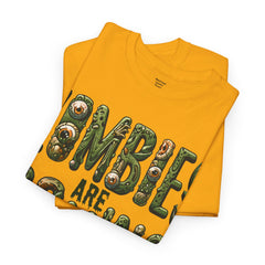 ZOMBIES ARE COMING! Graphic Unisex Heavy Cotton Tee