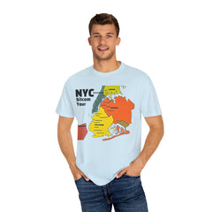 NYC Sitcoms Tour Comfort Colors T-shirt - Unisex Garment-Dyed