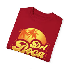 Del Boca Vista Graphic - Unisex Garment-Dyed T-shirt
