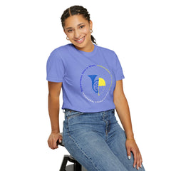 Blue French Horn & Yellow Umbrella T-Shirt — HIMYM Fan Tee