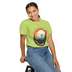 Mount Rainier National Park Graphic, Comfort Colors Soft Relaxed Fit Unisex Garment-Dyed T-shirt
