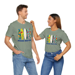 Surfboard Meeting Unisex Tee - Fun Beach Vibe for Summer Gatherings
