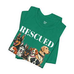 RESCUED IS MY Favorite Breed - Unisex Jersey Short Sleeve Tee