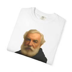 Alexander Graham Bell Quote T-Shirt — "I invented the phone. And somehow people still don't pick up."