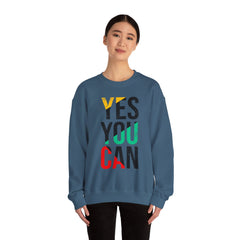 YES YOU CAN - Unisex Heavy Blend™ Crewneck Sweatshirt