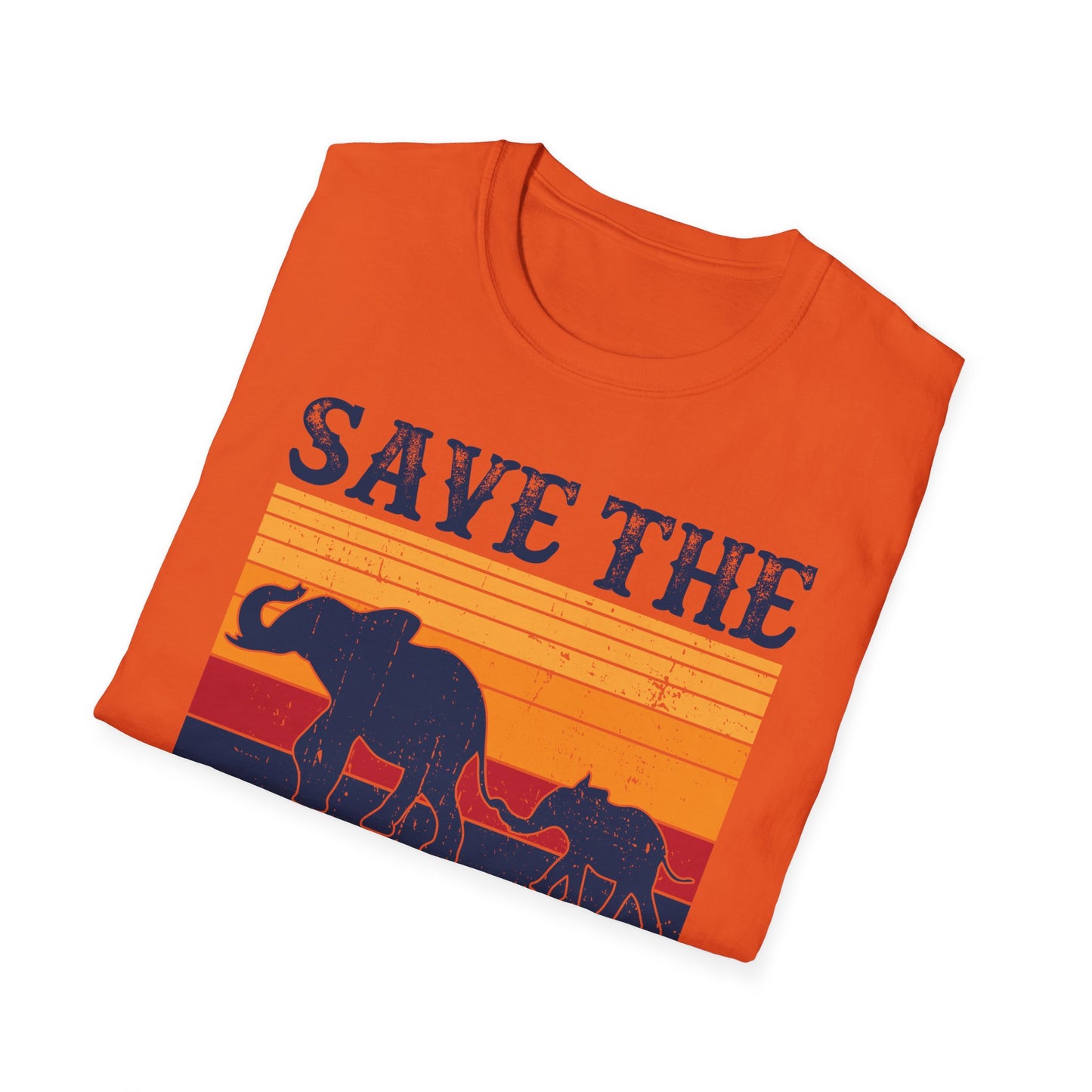 Save the Elephants Unisex Softstyle T-Shirt