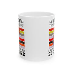 Crazy Chicken Graphic Mug, Whew That Was Close mug, I Almost Had To Socialize, white ceramic chicken  mug, 11oz, 15oz, , farm animal mug