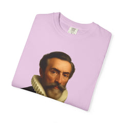 Kepler Coffee Quote T-Shirt — Astronomy Nerd Vintage Portrait Tee