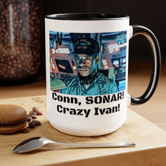 Hunt For Red October Quote Mug,Courtney B Vance fan,Submariner Gift,SONAR Tech Jonesy,Pride Runs Deep,Submarine Movie Gift,Silent Service